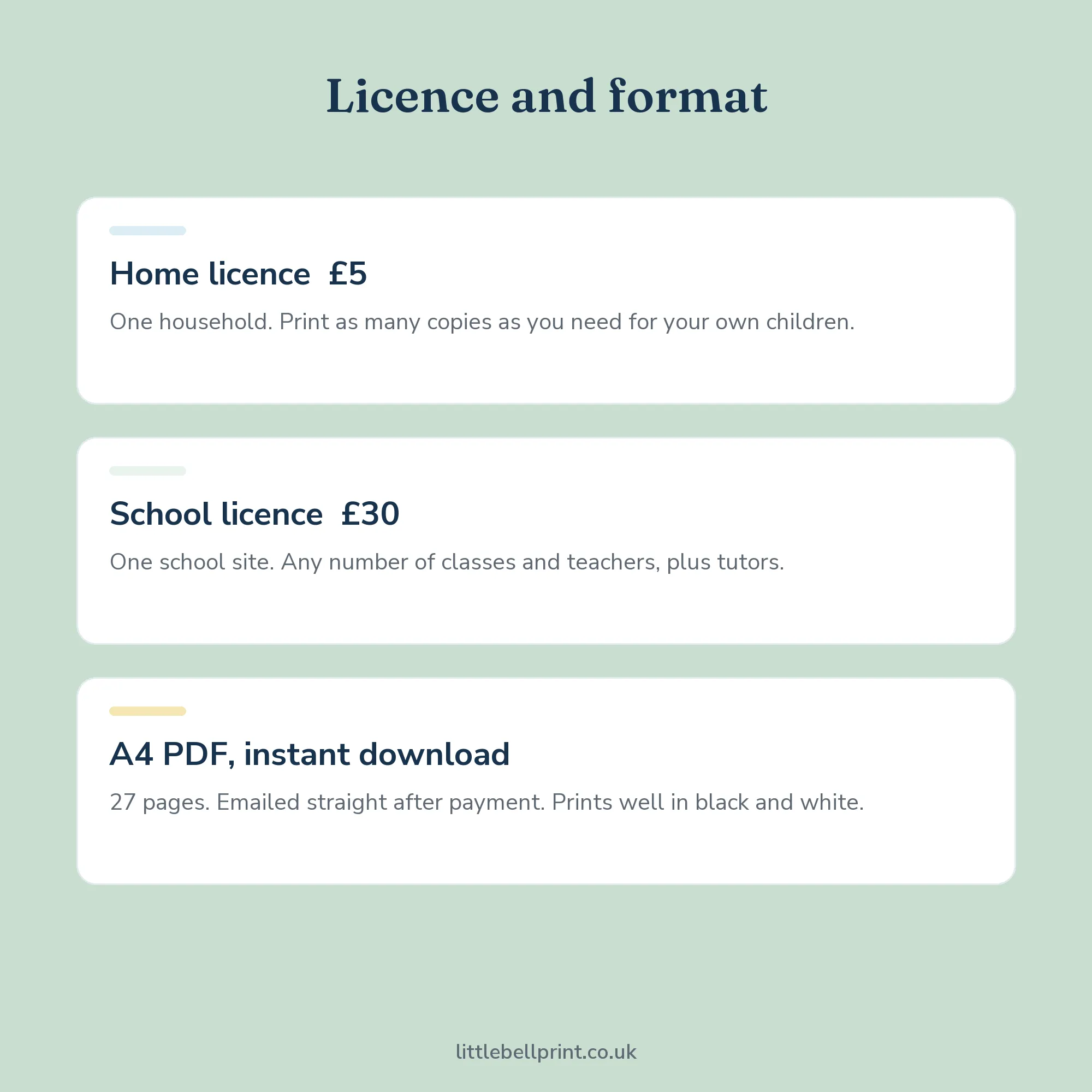 Year 2 Spelling Practice Pack: home and school licence, A4 PDF format